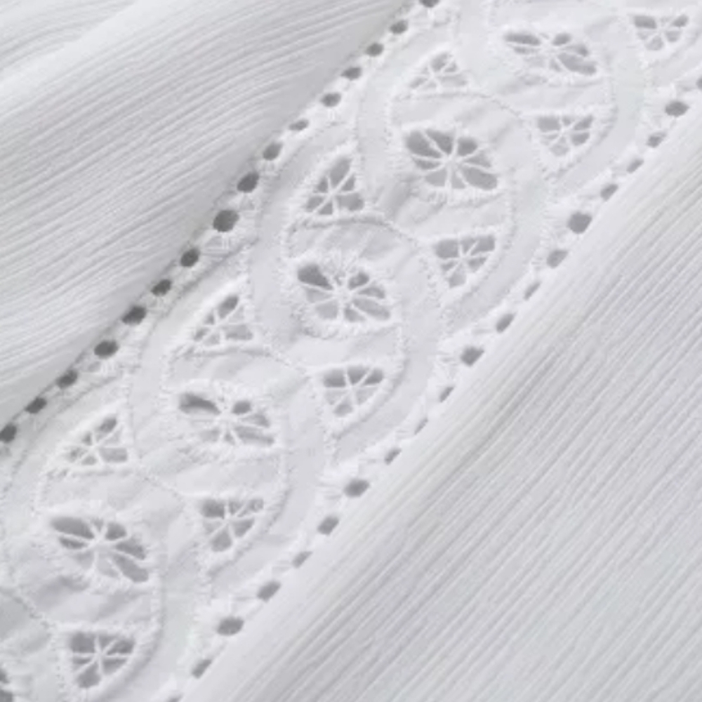 🎉HP🎉💞New boutique white lace ruffle top - Picture 5 of 12